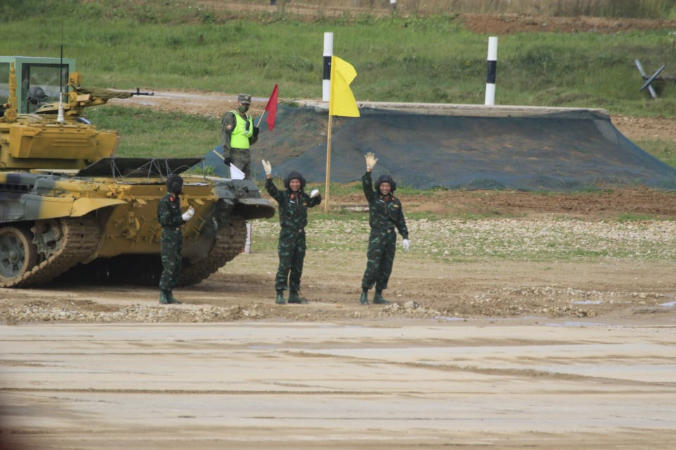 Kíp xe tăng số 2 của Việt Nam sẽ thi đấu với Nam Ossetia, Myanmar và Qatar sẽ thi đấu lúc 15h (giờ Hà Nội).