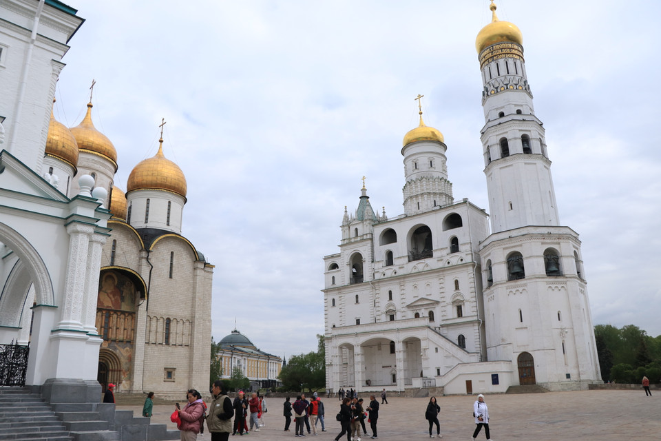 Cung điện Kremlin là một trong những địa điểm du lịch nổi tiếng và hấp dẫn nhất tại Nga. (Ảnh: Hùng Võ/Vietnam+)