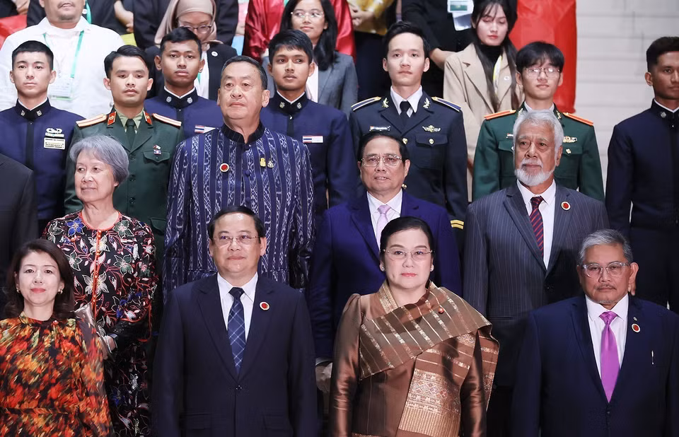 Thủ tướng Phạm Minh Chính tham dự buổi lễ. (Ảnh: Dương Giang/TTXVN)