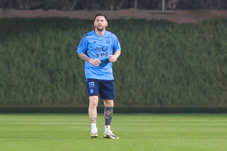 Messi đang nỗ lực để có thể ra sân ngay từ đầu của Argentina. (Ảnh: Hải An/Vietnam+)