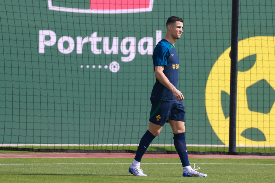 Ronaldo không thể tham dự trận đấu đó do bị viêm dạ dày. (Ảnh: Hải An/Vietnam+)