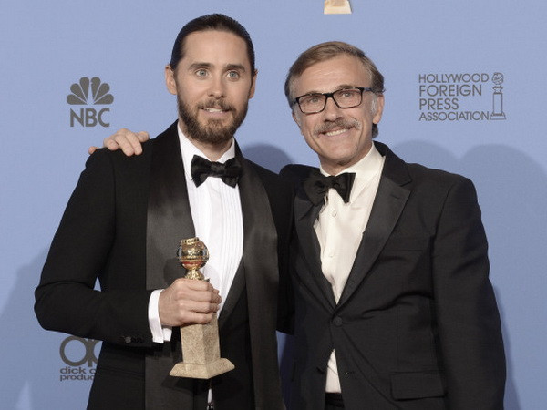Jared Leto (trái) đoạt giải Nam phụ xuất sắc nhất nhờ vai diễn trong Dallas Buyers Club. (Nguồn: Getty Images)