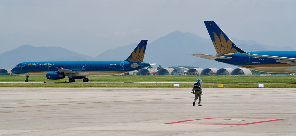 Các phương tiện mặt đất vận hành thường xuyên trong mọi điều kiện thời tiết. (Ảnh: Văn phòng NIA)