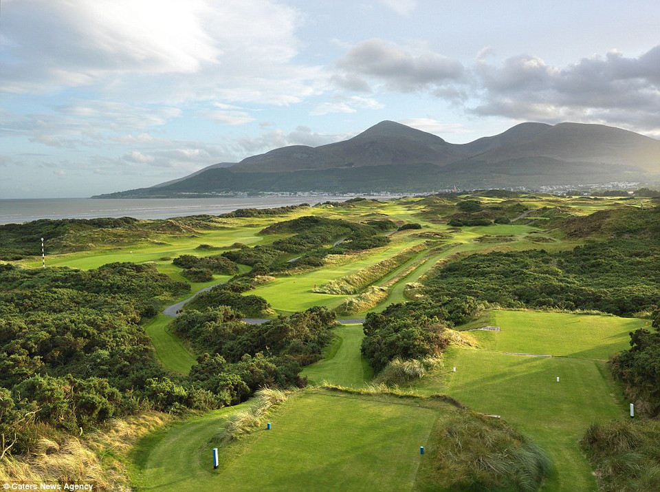 Lỗ số 17, sân golf The Experience, Koele, Lanai, Hawaii.