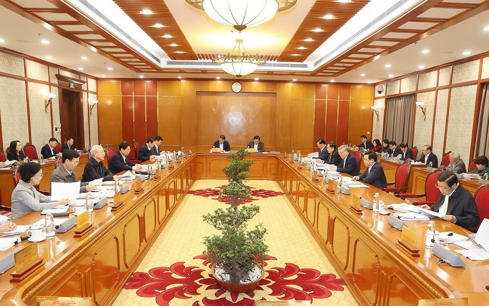 Toàn cảnh cuộc họp. (Ảnh: Trí Dũng/TTXVN)