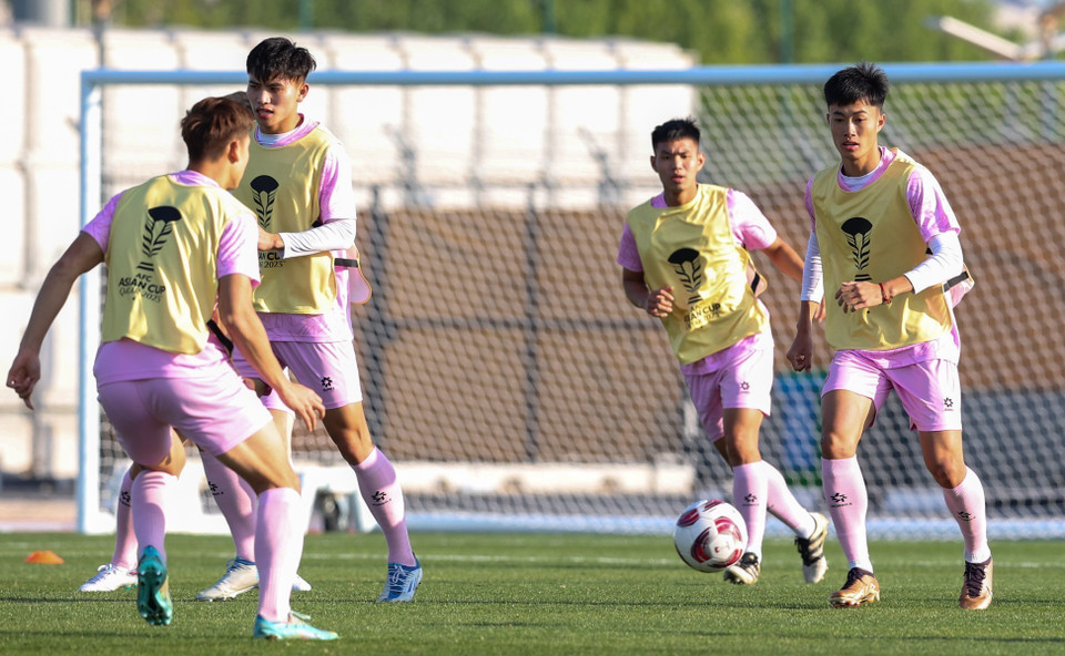 Tiền đạo Nguyễn Văn Trường. (Ảnh: Hoàng Linh/TTXVN)