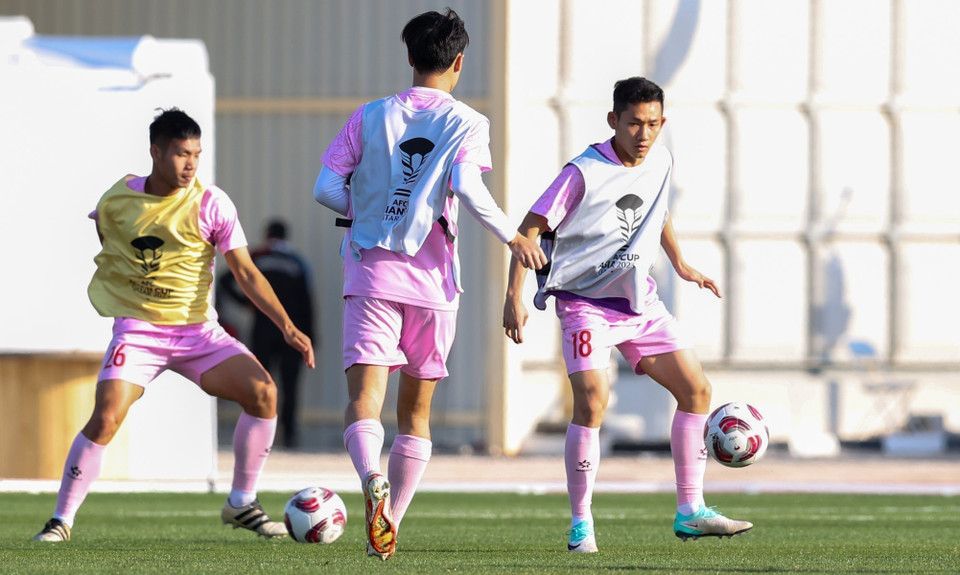 Tiền vệ Nguyễn Hai Long. (Ảnh: Hoàng Linh/TTXVN)