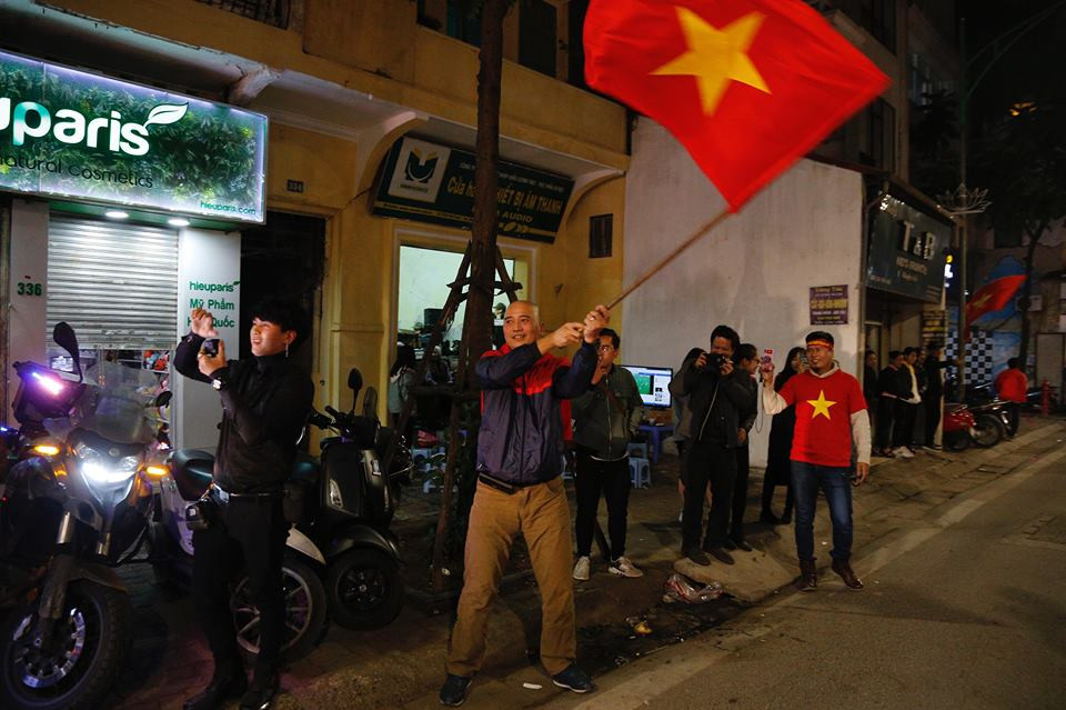 Sau 10 năm, Việt Nam mới chinh phục lại giấc mơ AFF Cup. (Ảnh: Minh Sơn/Vietnam+)