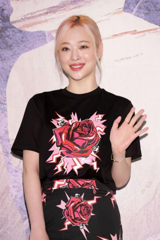 Sulli ra mắt album solo đầu tiên 'Goblin' tháng 6/2019. (Nguồn: Han Myung-Gu/WireImage)