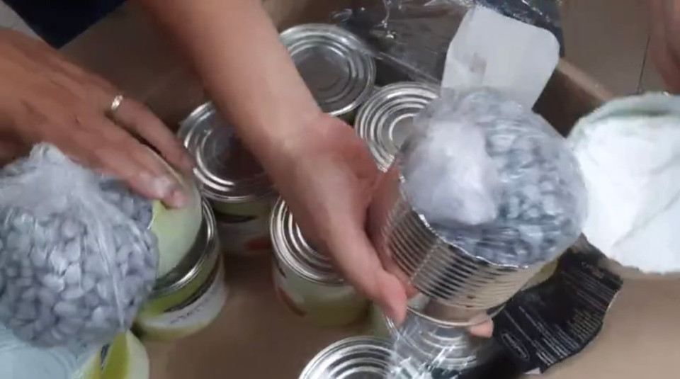 Ghi nhận ban đầu đây là loại ma túy tổng hợp MDMA. (Ảnh: Vietnam+)