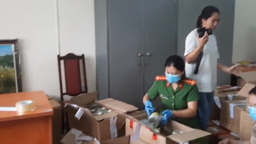 Chuyên án HP524 là chuyên án điển hình, nổi bật, có số lượng ma túy thu giữ lớn nhất từ trước đến nay qua đường hàng không. (Ảnh: Vietnam+)