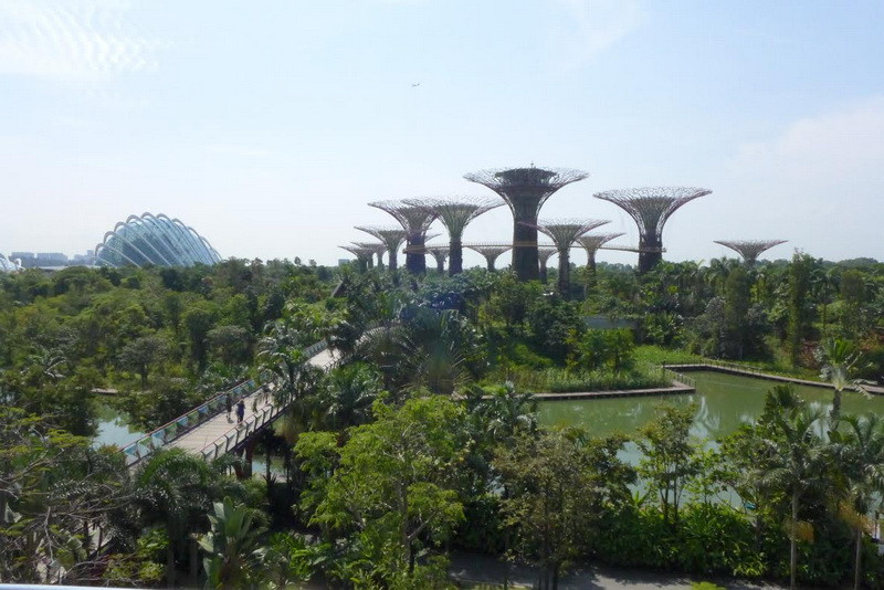 Gardens by the Bay - nơi diễn ra Lễ hội Vườn và Hoa. (Ảnh: Kim Yến/Vietnam+)