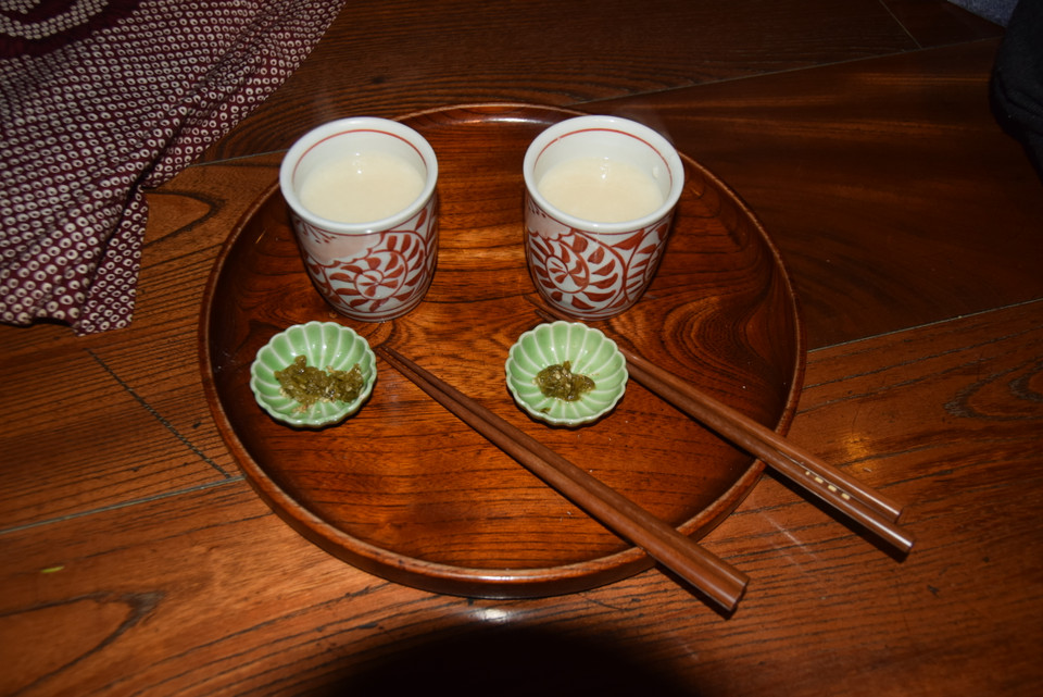 Amazake được pha chế theo cách thức của thời kỳ Edo