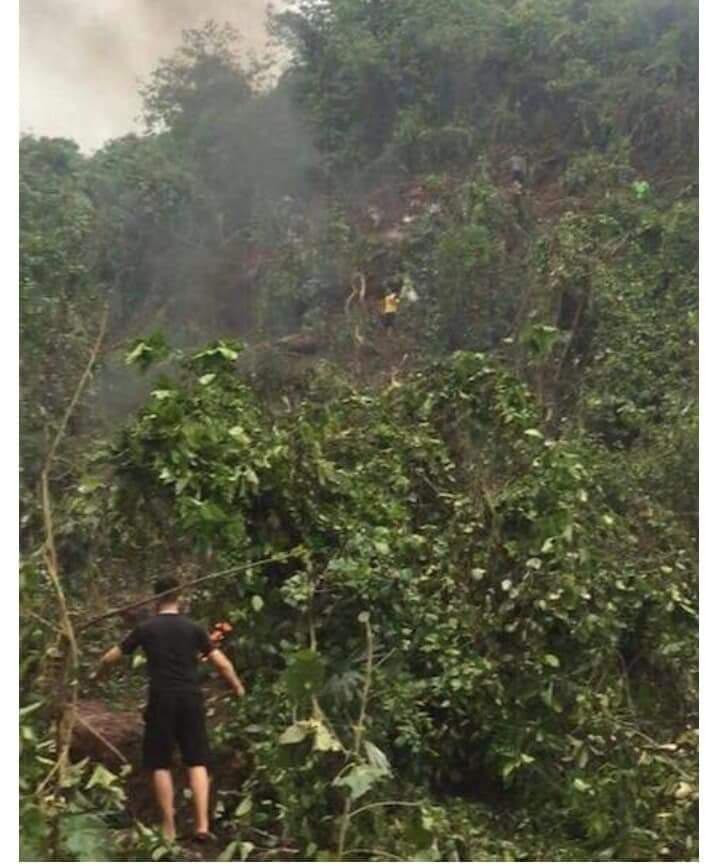 Hai phi công bay huấn luyện đã hy sinh. (Ảnh: Nguyễn Văn Nhật/Vietnam+)