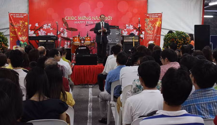 (Ảnh: Lê Hải/Singapore) 