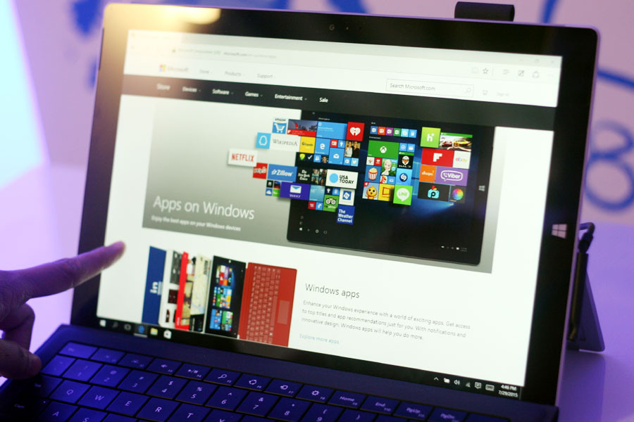 Menu Start đã 'quay trở lại' trong hệ điều hành Windows 10. (Ảnh: T.H/Vietnam+)