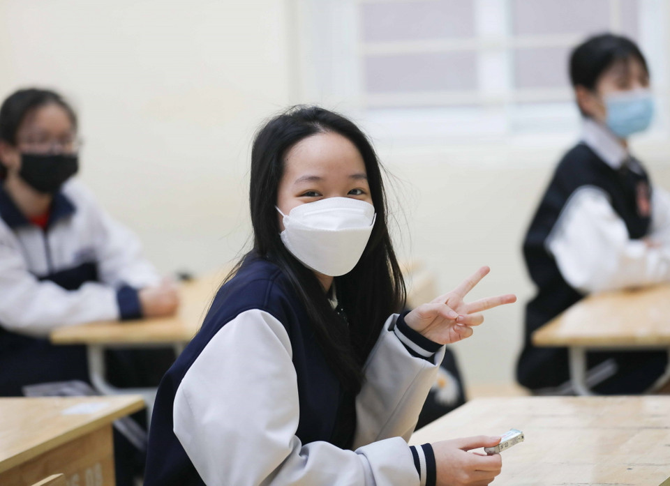 Quận Hai Bà Trưng (Hà Nội) đã chuyển cấp độ dịch từ vùng cam (nguy cơ cao) xuống vùng vàng (nguy cơ). (Ảnh: Thanh Tùng/TTXVN)