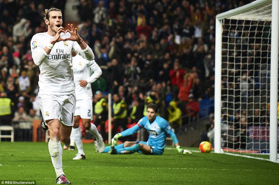 Trong hiệp 2, chân sút người xứ Wales tiếp tục có thêm 2 bàn thắng để hoàn tất hat-trick.