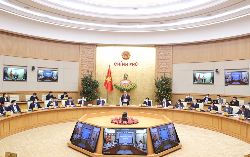 Thủ tướng Nguyễn Xuân Phúc phát biểu. (Ảnh: Thống Nhất/TTXVN)