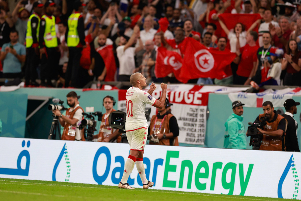 Wahbi Khazri là người đã ghi bàn thắng cho Tunisia. (Ảnh: Hải An/Vietnam+)