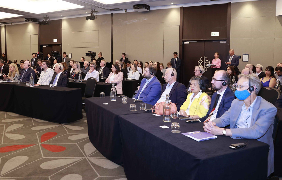 Đại biểu dự diễn đàn. (Ảnh: Doãn Tấn/TTXVN)