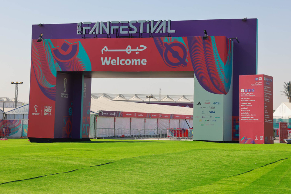 Khu vực dành cho người hâm mộ. (Ảnh: Hải An/Vietnam+)