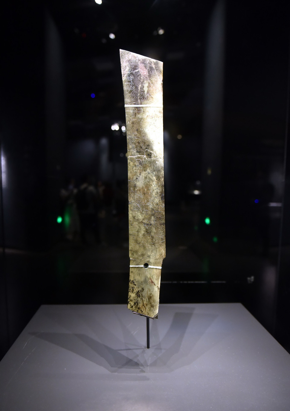 Ngọc bích Tế Sơn Đồ là một trong bốn quốc bảo, không được đưa ra khỏi Trung Quốc. (Ảnh: Tiến Trung/Vietnam+)