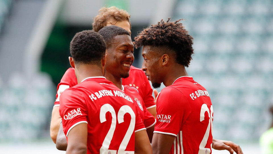 Niềm vui của Hùm xám sau khi sớm phá vỡ thế cân bằng. (Nguồn: FcBayern)