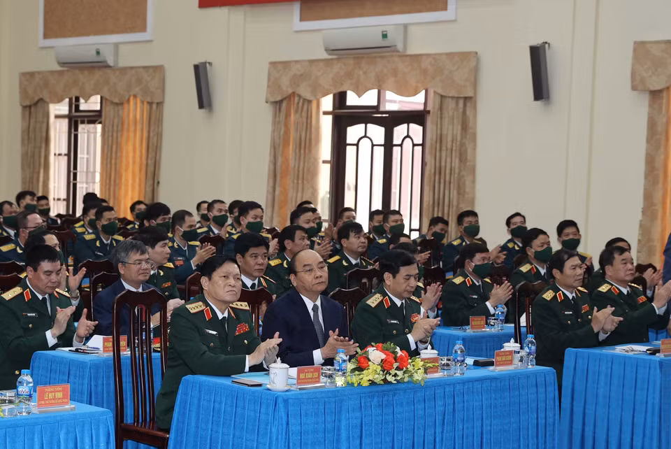 Thủ tướng Nguyễn Xuân Phúc tại buổi làm việc. (Ảnh: Thống Nhất/TTXVN)