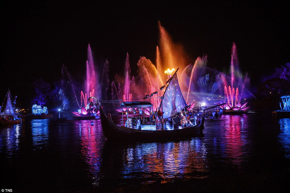 Để xây dựng khu vui chơi trên Disney đã phải đầu tư tới 500 triệu USD. (Nguồn: TNS)