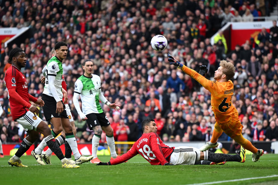 Bàn thắng ở phút 50 của Bruno giúp cho tinh thần thi đấu của Quỷ đỏ lên rất cao. (Nguồn: Getty Images)