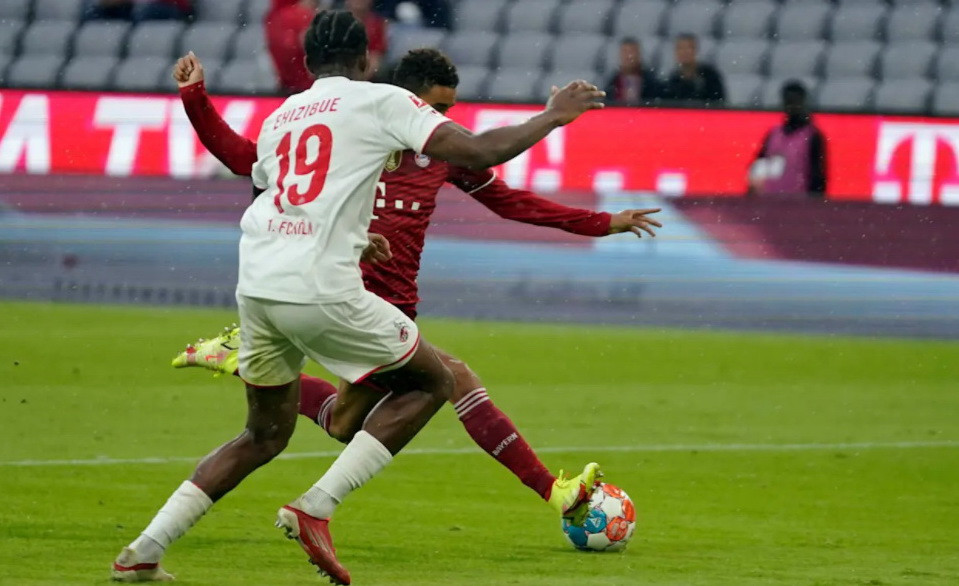 Trong hiệp 2, Cologne là đội chơi tốt hơn nhưng không thể có được bàn thắng. (Nguồn: FcBayern)