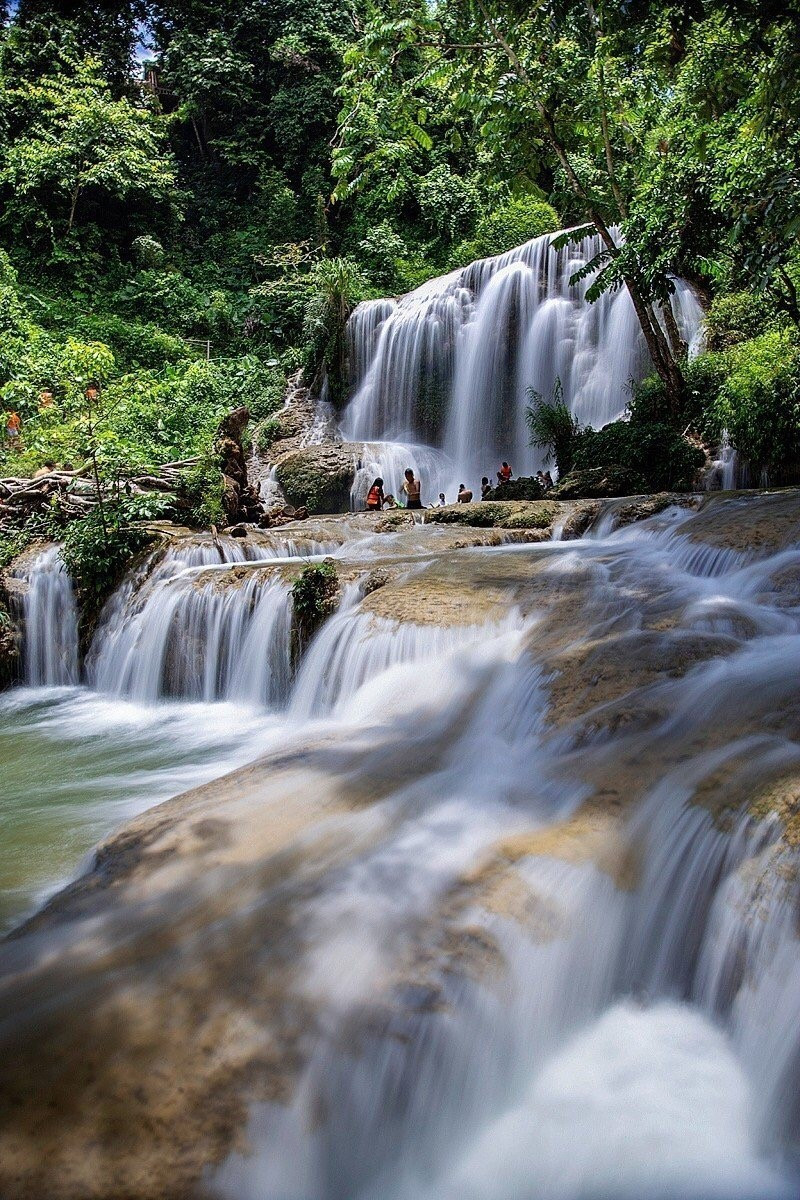 Vẻ đẹp nguyên sơ của Thác Mu. (Ảnh: Trọng Đạt/TTXVN)