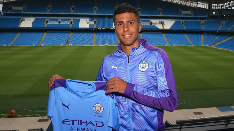 Rodri (70 triệu euro, Atletico Madrid sang Manchester City)