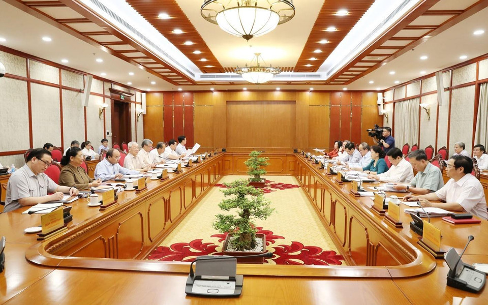 Quang cảnh cuộc họp. (Ảnh: Trí Dũng/TTXVN)