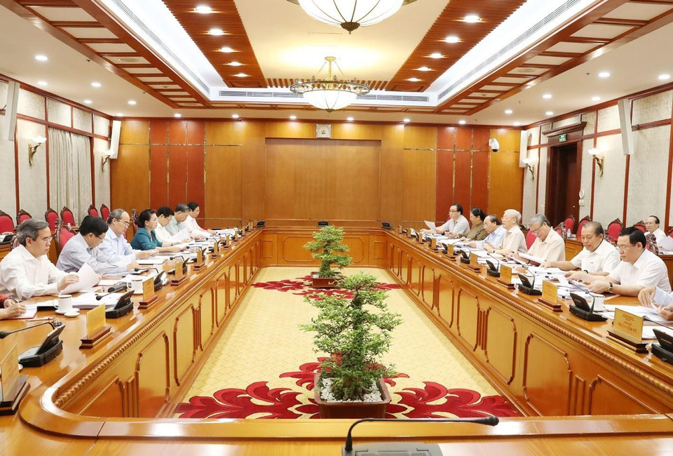 Quang cảnh cuộc họp. (Ảnh: Trí Dũng/TTXVN)