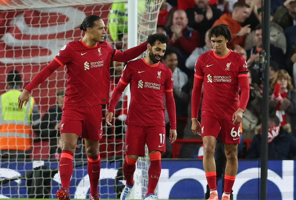 Đây cũng là pha lập công thứ 19 của Salah ở Premier League mùa này. (Nguồn: Reuters)