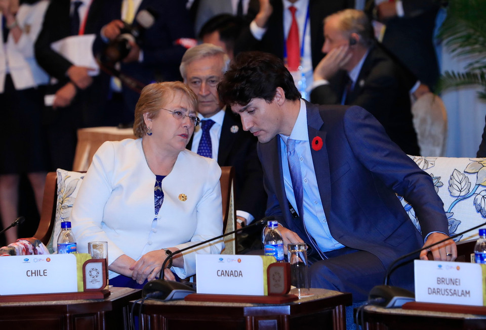 Nhập mô tả cho ảnhLãnh đạo các nền kinh tế APEC dự Hội nghị Đối thoại Cấp cao APE-ASEAN. (Ảnh: TTXVN)