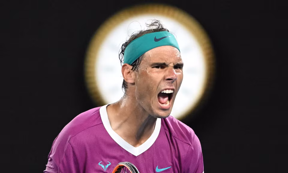 Nadal tiếp tục thi đấu hưng phấn ở set đấu quyết định. (Nguồn: EPA)