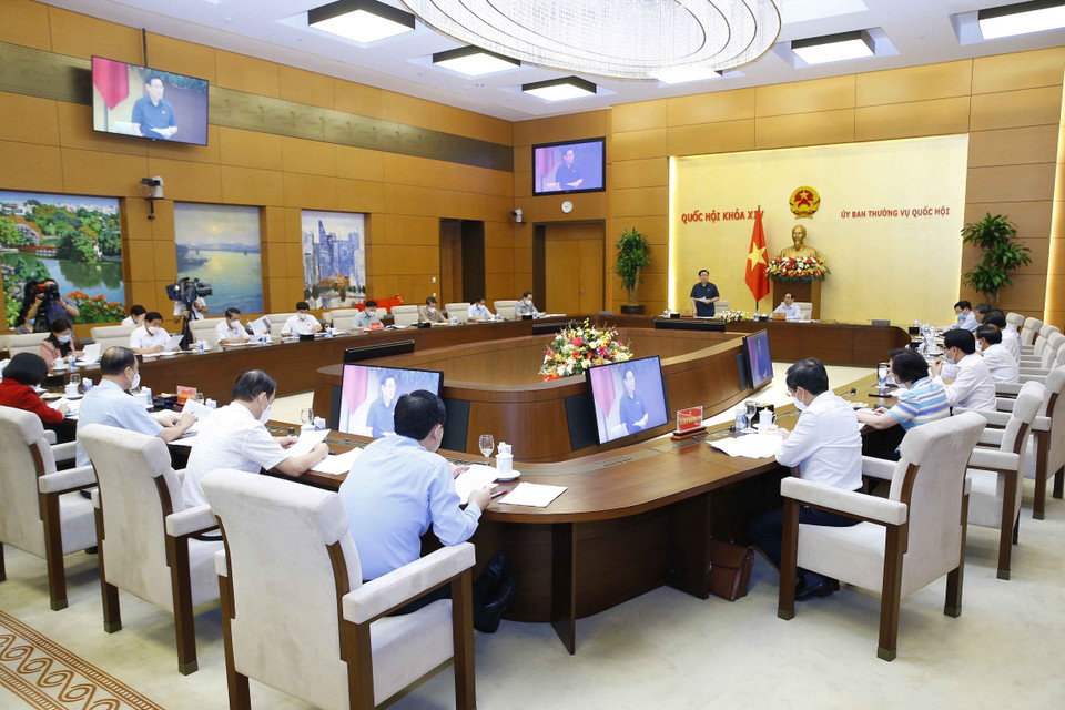 Quang cảnh cuộc họp. (Ảnh: Doãn Tấn/TTXVN)