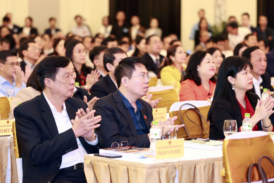 Đại biểu dự hội nghị. (Ảnh: Doãn Tấn/TTXVN)