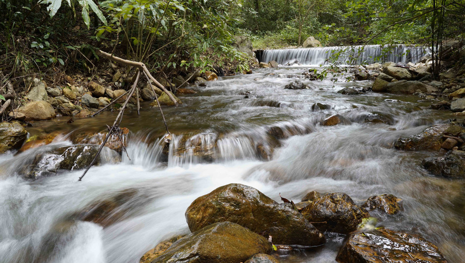 Phong cảnh Khu Dự trữ Sinh quyển Cao nguyên Kon Hà Nừng. (Ảnh: Hồng Điệp/TTXVN)