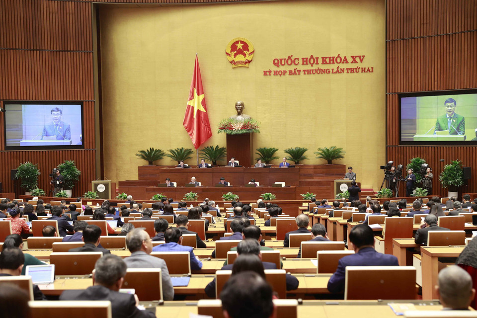 Quang cảnh phiên bế mạc. (Ảnh: Doãn Tấn/TTXVN)