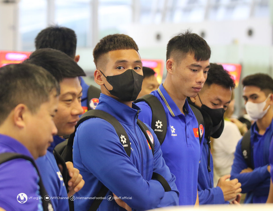 Theo lịch thi đấu, Đội tuyển U23 Việt Nam sẽ đá trận ra quân bảng D gặp U23 Kuwait vào ngày 17/4 trên Sân Saoud bin Abdulrahman. (Nguồn: VFF)