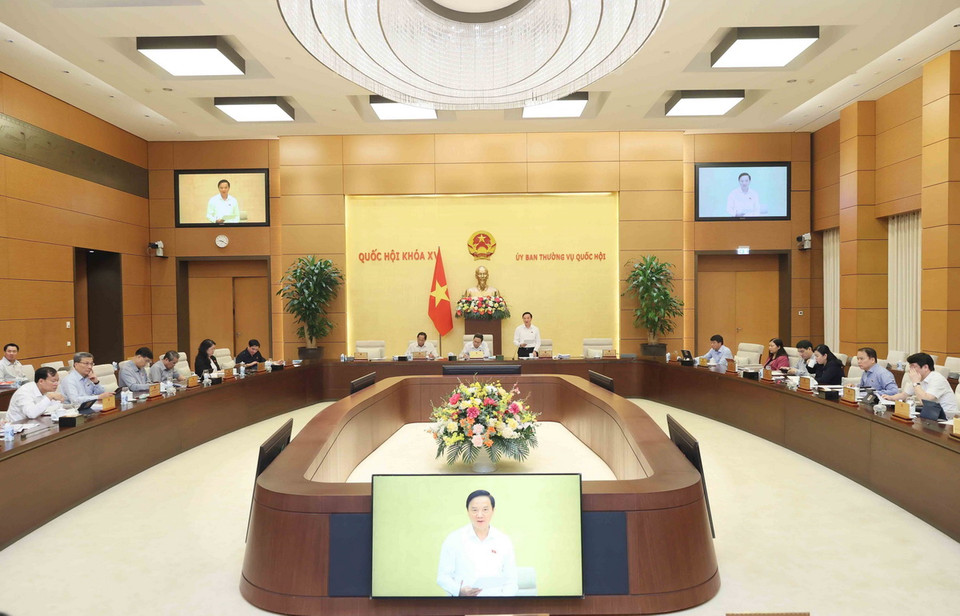 Quang cảnh cuộc họp. (Ảnh: An Đăng/TTXVN)