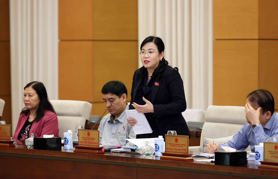 Trưởng Ban Công tác đại biểu của Quốc hội Nguyễn Thanh Hải phát biểu. (Ảnh: An Đăng/TTXVN)