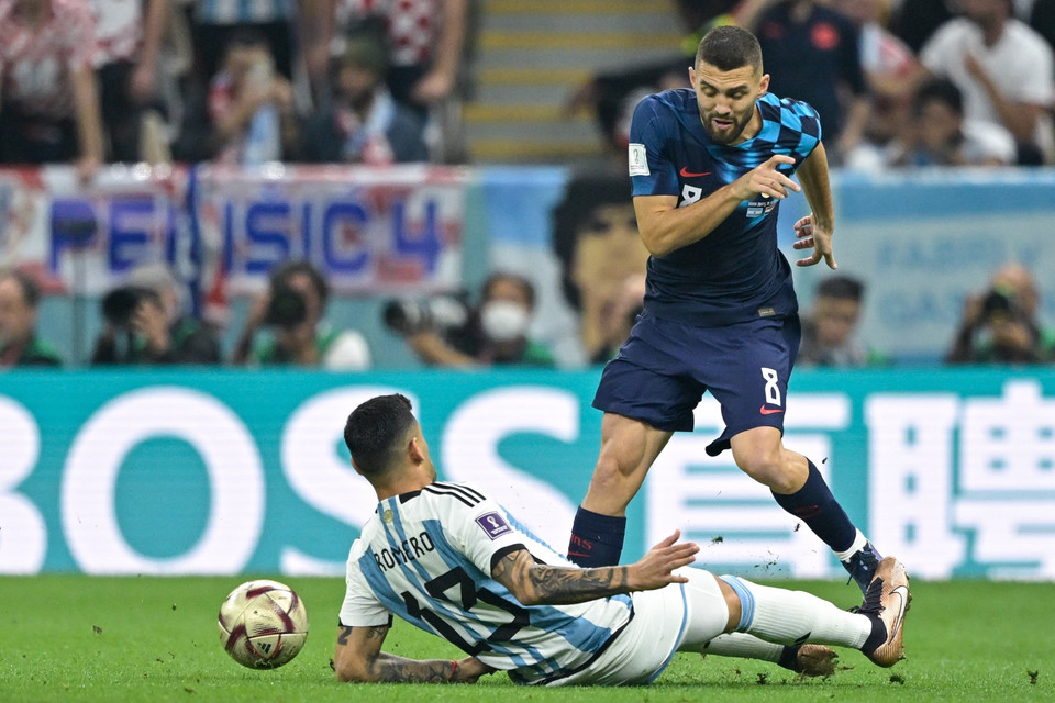 Trong trận bán kết, Argentina là đội chơi lùi và chờ cơ hội phản công nhanh. (Nguồn: Getty Images)