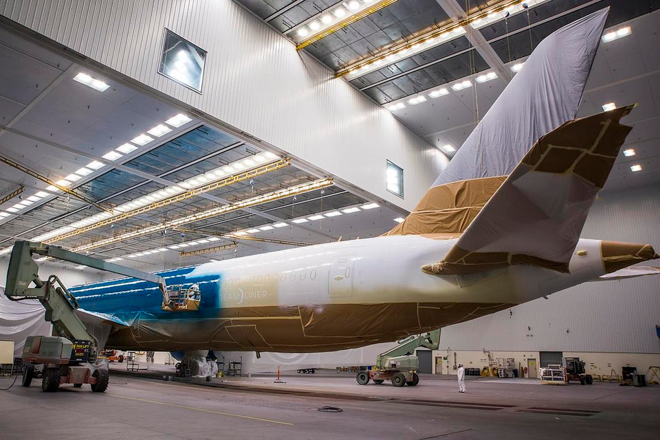 Dự kiến đầu tháng 8/2019, Vietnam Airlines sẽ nhận về chiếc máy bay Boeing 787-10 đầu tiên trong số 8 chiếc theo hợp đồng thuê mua tàu bay. (Ảnh: Boeing).