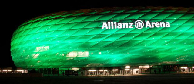 Sân vận động Allianz, Munich, Đức. (Nguồn: muenchen.de)