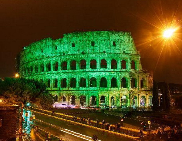 Đấu trường Colosseum ở Rome. (Nguồn: news.yahoo.com)